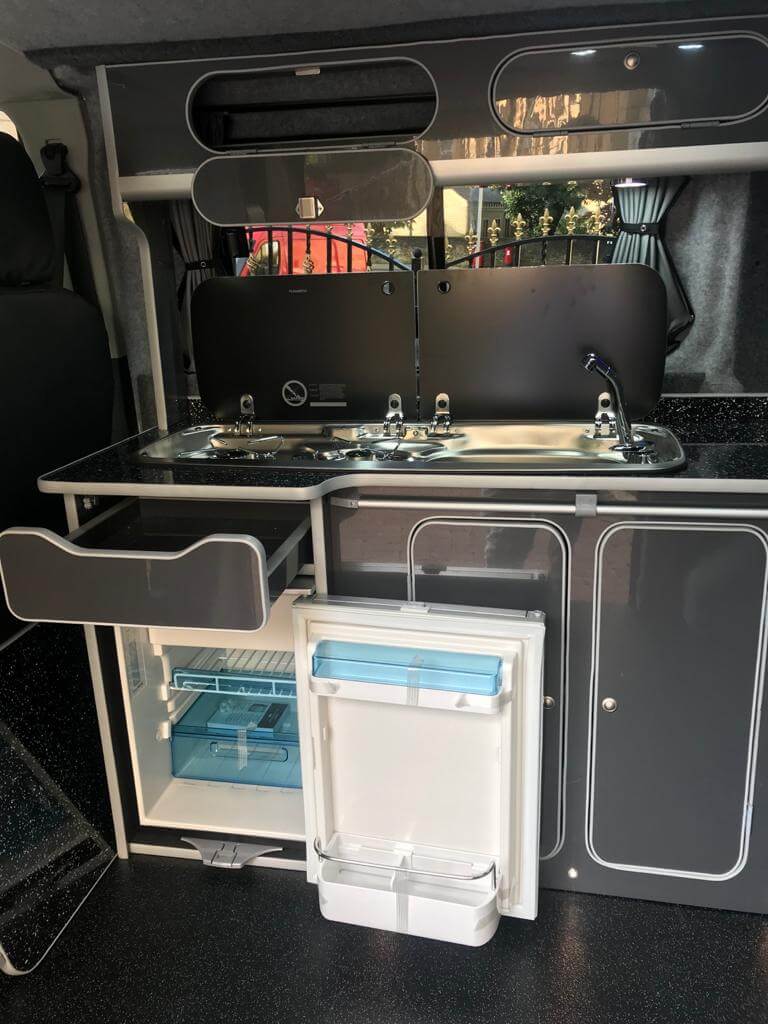 Campervan Kitchen Pods & Cooking Facilities