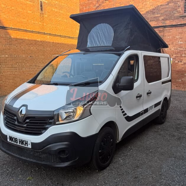 Renault Trafic SWB 4 Berth Campervan for Sale | Lusso Campers