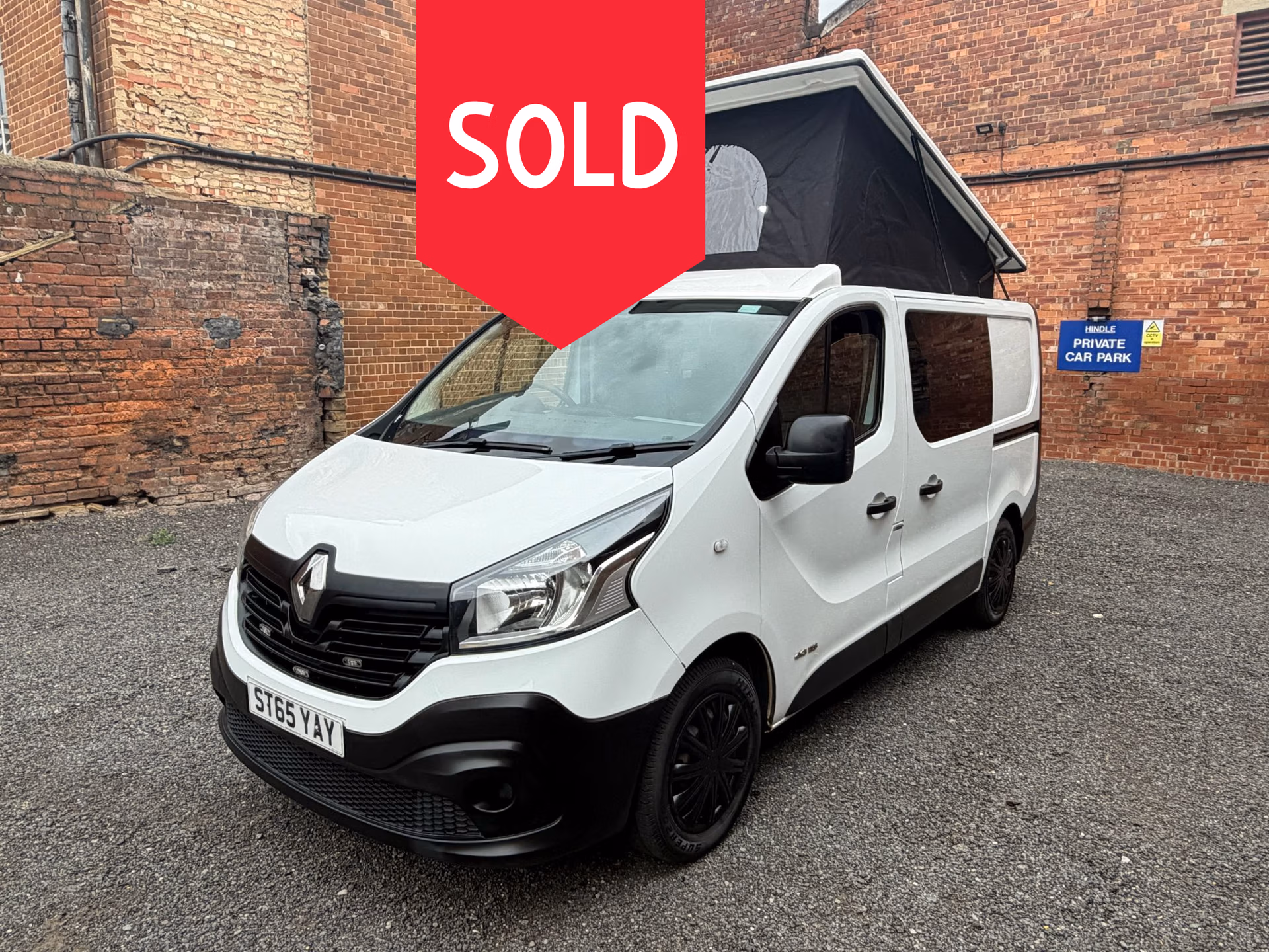 65 Plate Renault Trafic Campervan for Sale