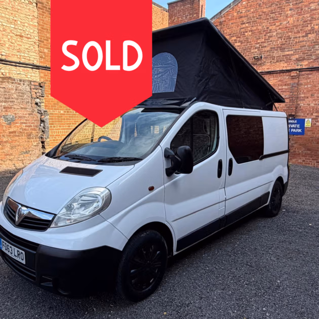 63 plate campervan available for sale