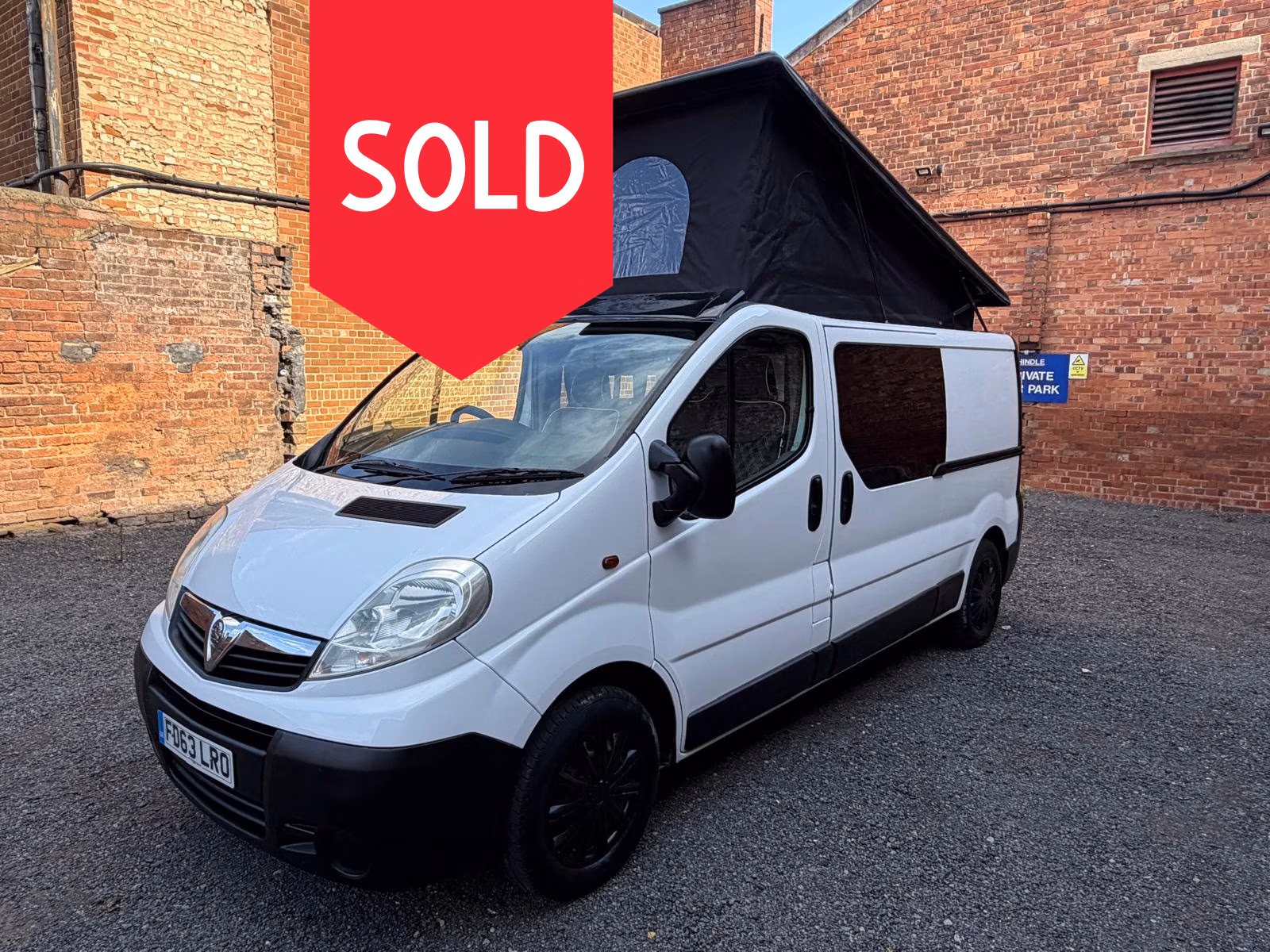 63 plate campervan available for sale