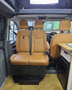 Mustard Front Swivel Seats