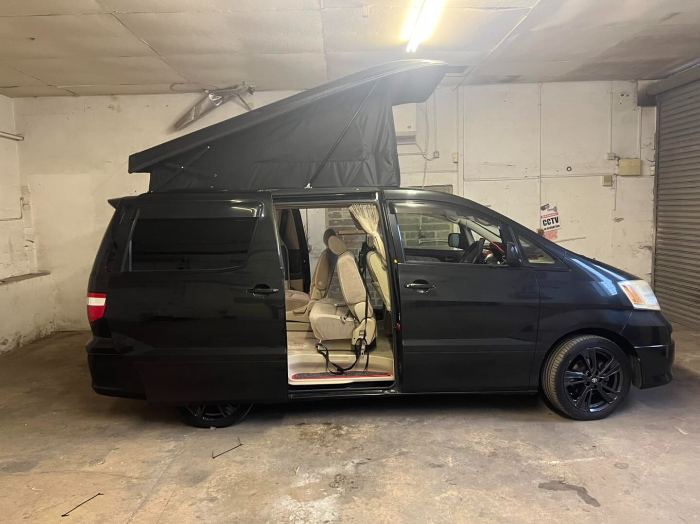 Toyota Alphard Pop top Popup Roof Campervan Motorhome Supply &1Day Fit in Stock - Image 11