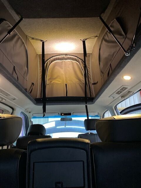 Toyota Alphard Pop top Popup Roof Campervan Motorhome Supply &1Day Fit in Stock