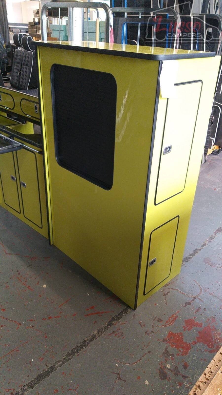 Yellow Camper van kitchen Renault Trafic Vauxhall Vivaro Nissan Primastar SWB!! - Image 4