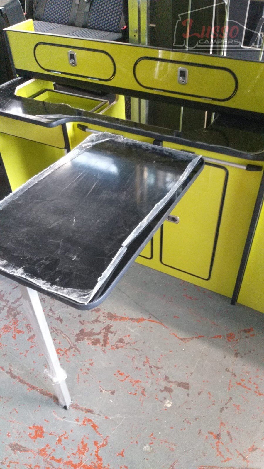 Yellow Camper van kitchen Renault Trafic Vauxhall Vivaro Nissan Primastar SWB!! - Image 6