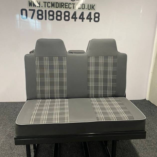 3/4 4PC Rock & Roll Bed. VW T4 T5 T6 Custom Vivaro Trafic Campervan (GTI Grey)