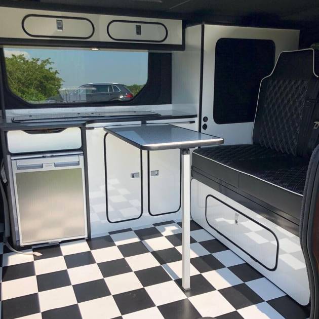 FULL Van CONVERSION Vauxhall Vivaro Trafic Campervan Motorhome 4 BERTH POP TOP