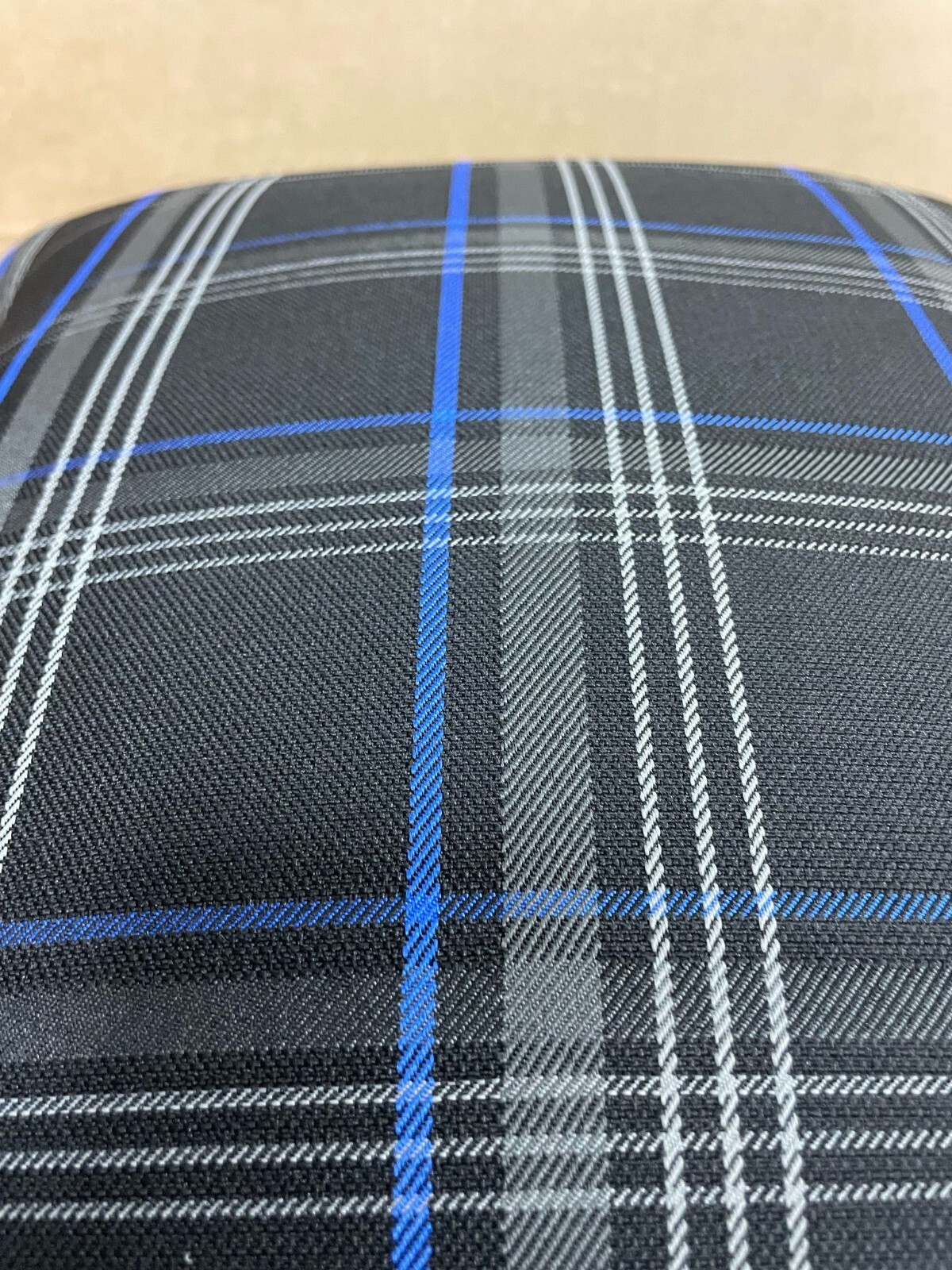 2x Scatter Cushions for Rock & Roll Beds (45cm x 45cm) GTI Tartan Blue - Image 7