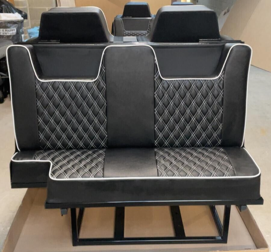 3/4 4PC Rock & Roll Bed. VW T4 T5 T6 Custom Vivaro Trafic Campervan (D/D W) - Image 6