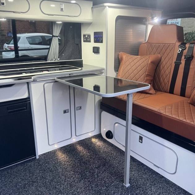 FULL Van CONVERSION Ford Transit Custom Campervan Motorhome 4 BERTH POP TOP