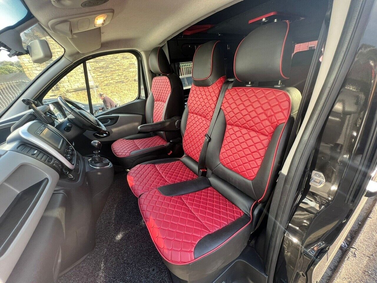 2014 - 2019 Vauxhall Vivaro Rock & Roll Bed Seatbelts & 2+1 Matching Front Seats