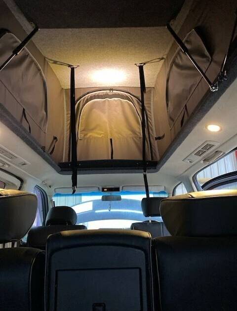 Toyota Alphard Pop top Popup Roof Campervan Motorhome Supply &1Day Fit in Stock