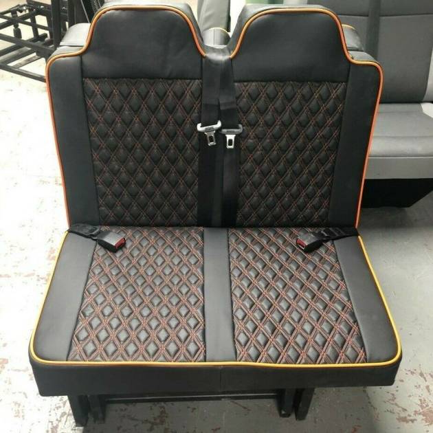 Rock & Roll Bed VW Caddy Alphard Connect Bongo Elgrand Seatbelts Low Roof Vans