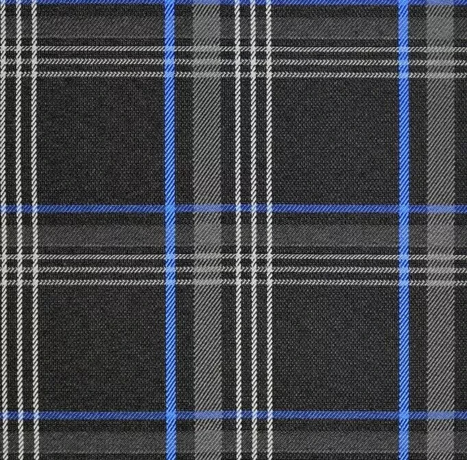 2x Scatter Cushions for Rock & Roll Beds (45cm x 45cm) GTI Tartan Grey - Image 16
