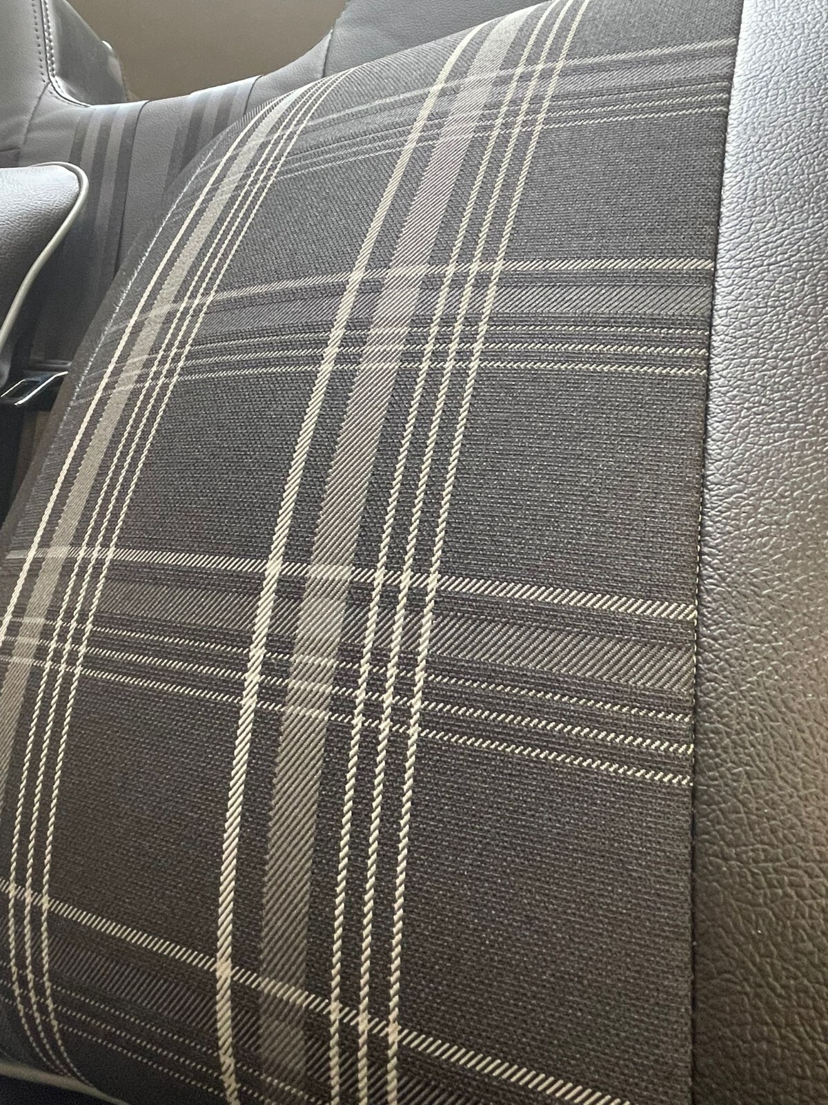 2x Scatter Cushions for Rock & Roll Beds (45cm x 45cm) GTI Tartan Grey - Image 7