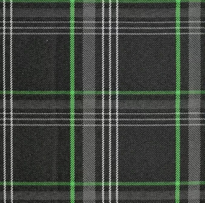 2x Scatter Cushions for Rock & Roll Beds (45cm x 45cm) GTI Tartan Blue - Image 8