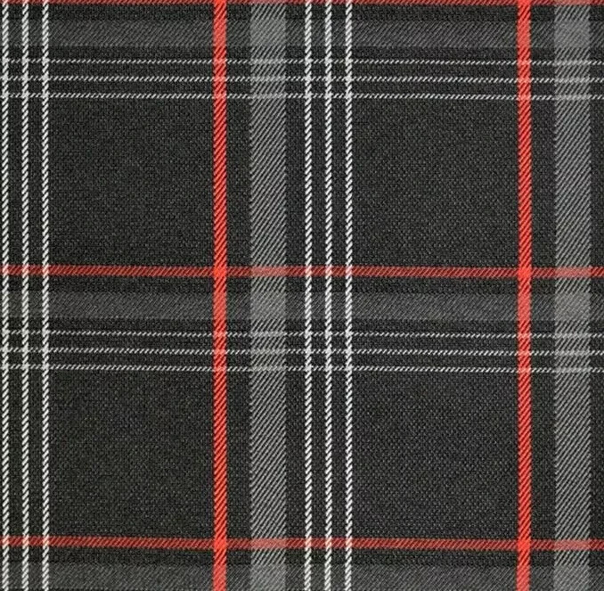 2x Scatter Cushions for Rock & Roll Beds (45cm x 45cm) GTI Tartan Blue - Image 9