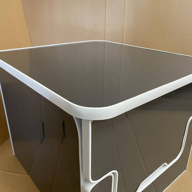 Thetford Porta Potti Box 145/165/345/365. Gloss Grey & White Trim